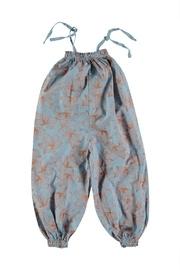  Blue Floral Jumpsuit