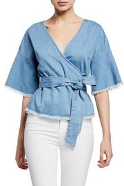  Petunia Chambray Blouse