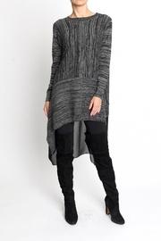  High-low Grey Tunic