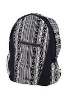  Striped Backpack