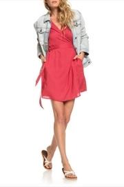  Short-sleeve Wrap Dress