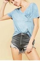  Denim Blue Tee