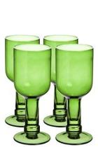  Emerald Wine Glasses