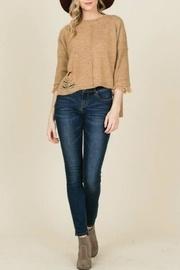  Seamed Sweater