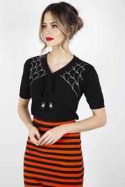  Sultry Spiderweb Sweater