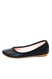 Black Wedge Ballerina