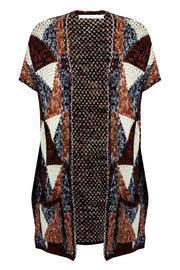  Geometric Double Poncho