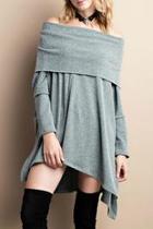  2tone Oversized Sweater