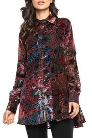  Psychedelic Burnout Blouse