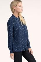  Navy Sparrows Blouse
