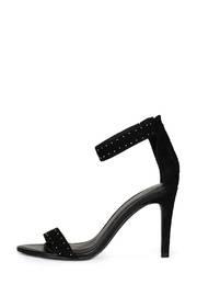  Agata Black Suede Heel