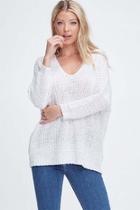  White Oversized Sweater