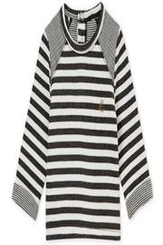  Grey/white Striped Shirt