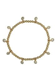  Gold Multi-cz Bracelet
