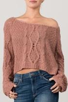  Handknit Cotton Pullover