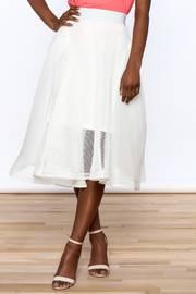  White Mesh Skirt