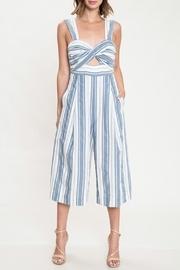  Stripe Culotte Jumper