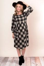  Natalie's Plaid Pocket Dress