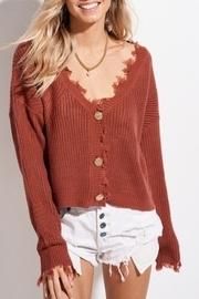  Frayed Edge Cardigan