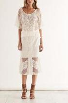  Lace Skirt Cream