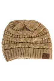 Ponytail Bun Beanie