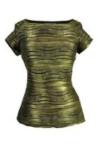  Gold Wave Top