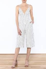  Stripe Sleeveless Jumpsuit