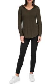  Soft V Neck Hoody