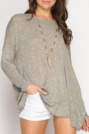  Backless Sweater Top
