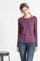  Cut Out Neck Tee
