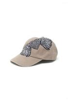  Winged-heart Rhinestone Cap