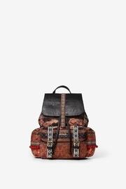  Ethnic Print Backpack