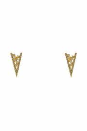  Gold Plated Triangle Earring