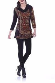  Tapestry Print Tunic
