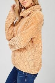  Mustard Chenille Sweater