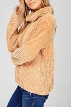  Mustard Chenille Sweater