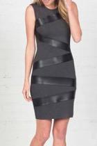  Leather Bandage Dress