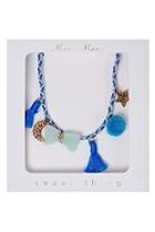  Blue Plaited Necklace