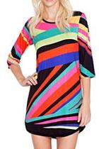  Geometric Colors Tunic