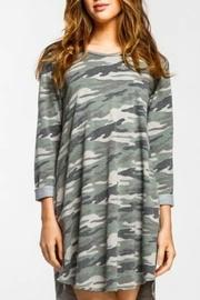  Camo Raglan Dress