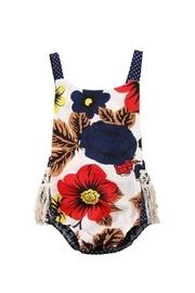  Tropical Fringe Romper