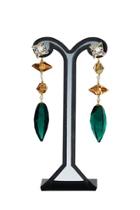  Emerald Swarovski Earrings