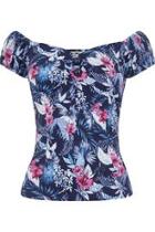  Dolores Hibiscus Top