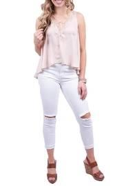  Hi Low Blush Top