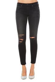 Black Distressed Jeans