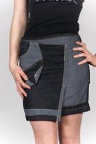  Short Denim Skirt