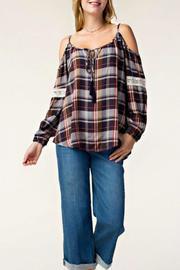  Plaid Party Top