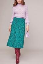  Pamela Leopard Midi Skirt