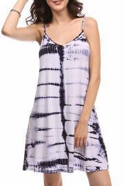 Spaghetti Strap Tie Dye Dress