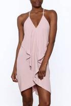  Soft Pink Sleeveless Dress